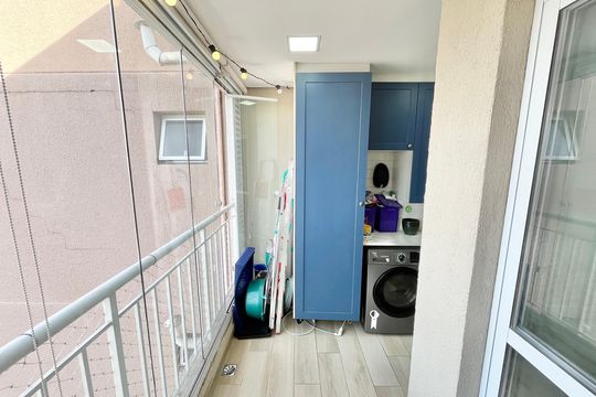 Varanda da Sala de apartamento à venda com 2 quartos, 48m² em Casa Verde, São Paulo