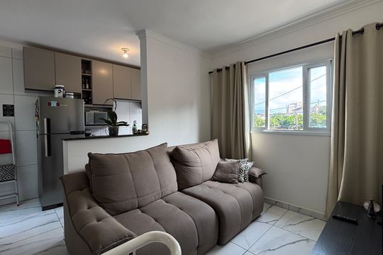 Sala - Sala de Jantar de apartamento à venda com 2 quartos, 81m² em Vila Helena, Santo André