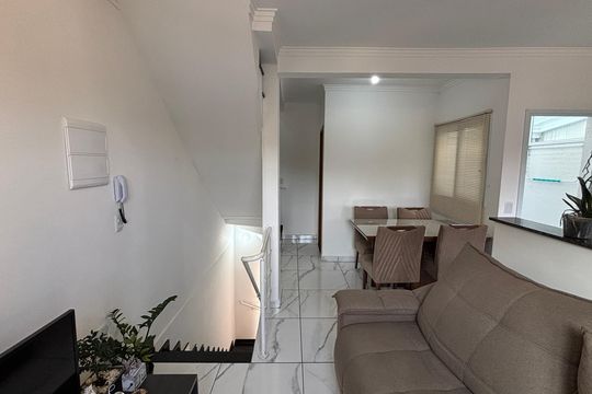 Sala - Sala de Jantar de apartamento à venda com 2 quartos, 81m² em Vila Helena, Santo André