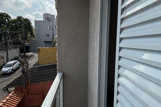 Quarto 1 Varanda de apartamento à venda com 2 quartos, 81m² em Vila Helena, Santo André