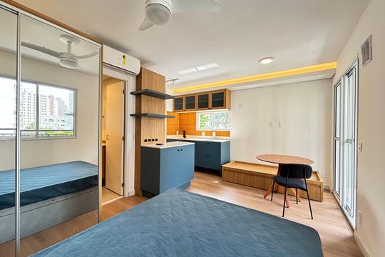 Apartamento à venda com 1 quarto, 27m² em Vila Olímpia, São Paulo