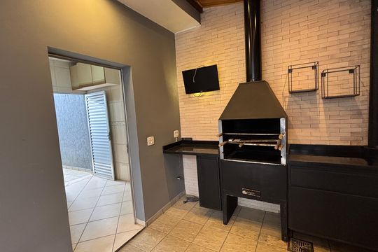Área comum de casa à venda com 3 quartos, 166m² em Vila Alpina, Santo André