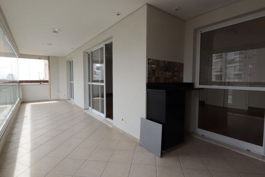 Varanda gourmet de apartamento à venda com 3 quartos, 165m² em Vila Andrade, São Paulo