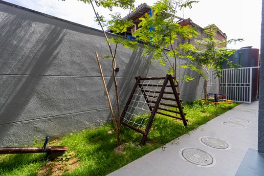 Área comum - Playground de kitnet/studio para alugar com 1 quarto, 17m² em Vila Nilo, São Paulo