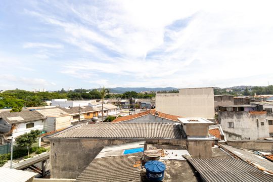 Vista  de kitnet/studio para alugar com 1 quarto, 17m² em Vila Nilo, São Paulo
