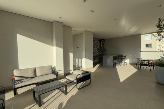 Área comum - Churrasqueira de kitnet/studio à venda com 1 quarto, 24m² em Vila Cordeiro, São Paulo