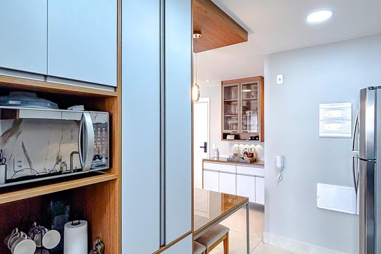Cozinha de apartamento à venda com 2 quartos, 80m² em Vila Zilda, São Paulo