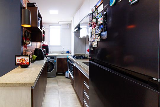 Cozinha / Área de Serviço de apartamento à venda com 2 quartos, 31m² em Vila Leopoldina, São Paulo