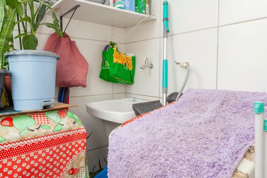 Área de Serviço de apartamento para alugar com 2 quartos, 46m² em Vila Natal, São Paulo
