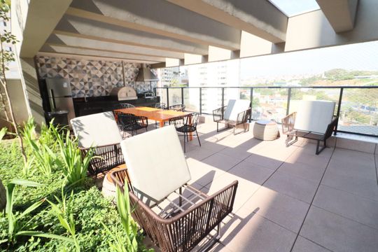 Área comum - Churrasqueira de apartamento à venda com 3 quartos, 92m² em Vila Osasco, Osasco