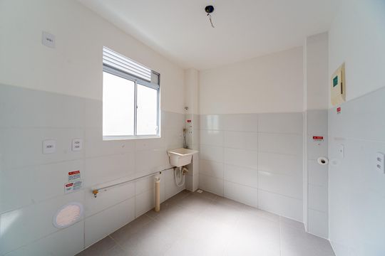 Cozinha de apartamento para alugar com 2 quartos, 54m² em Região Central, Viamão