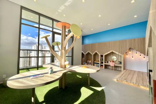 Área comum de apartamento à venda com 2 quartos, 106m² em Vila Santa Catarina, São Paulo