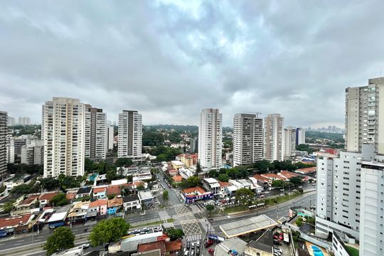 Vista da Varanda de apartamento à venda com 2 quartos, 106m² em Vila Santa Catarina, São Paulo