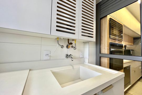 Área de Serviço de apartamento à venda com 2 quartos, 106m² em Vila Santa Catarina, São Paulo