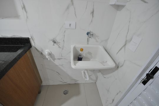 Área de Serviço de apartamento para alugar com 1 quarto, 33m² em Vila Mazzei, São Paulo
