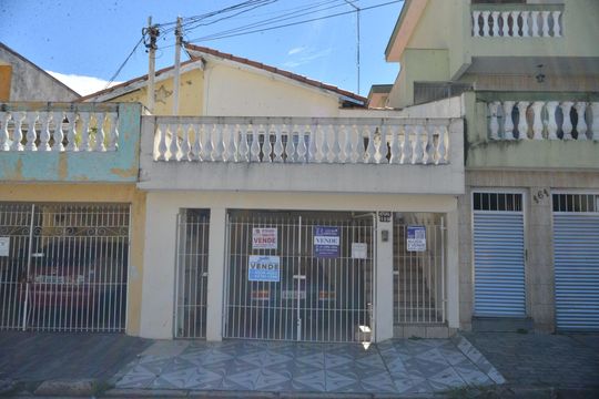 Fachada de casa à venda com 2 quartos, 94m² em Vila Alto de Santo Andre, Santo André
