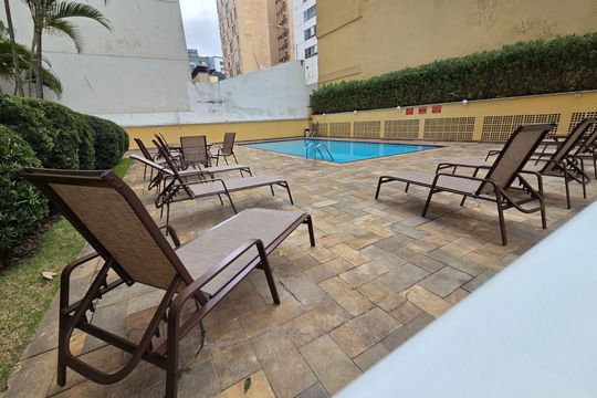 Área comum de apartamento à venda com 1 quarto, 39m² em Consolação, São Paulo