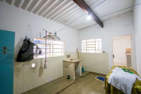 Área de serviço de casa à venda com 2 quartos, 240m² em Jardim, Santo André