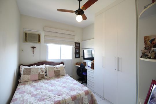 Quarto 2 de apartamento à venda com 3 quartos, 98m² em Barra Olímpica, Rio de Janeiro