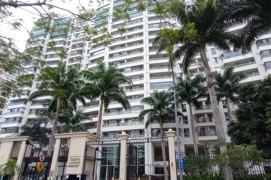 Fachada de apartamento à venda com 3 quartos, 98m² em Barra Olímpica, Rio de Janeiro