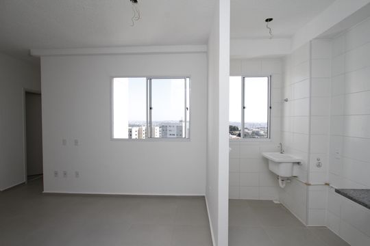Sala de apartamento para alugar com 2 quartos, 48m² em Palmeiras, Belo Horizonte