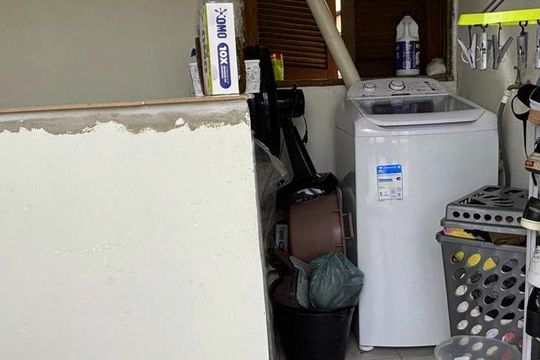 Área de Serviço de casa à venda com 1 quarto, 40m² em Vila Alves Dias, São Bernardo do Campo