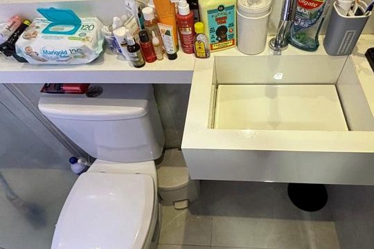Banheiro  de casa à venda com 1 quarto, 40m² em Vila Alves Dias, São Bernardo do Campo