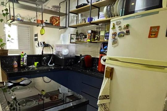Cozinha  de casa à venda com 1 quarto, 40m² em Vila Alves Dias, São Bernardo do Campo