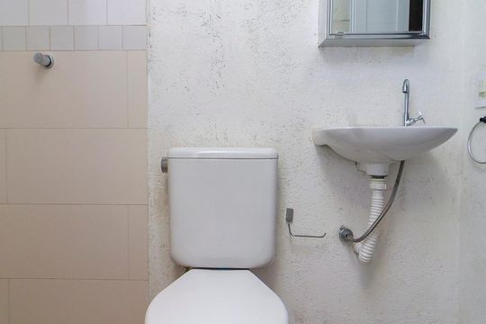Área de Serviço - Banheiro de casa à venda com 4 quartos, 110m² em Vila Cordeiro, São Paulo
