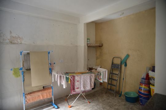 Área de Serviço de casa à venda com 3 quartos, 133m² em Jardim Santo André, Santo André