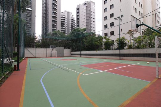 Área Comum - Piscina de apartamento à venda com 3 quartos, 162m² em Indianópolis, São Paulo