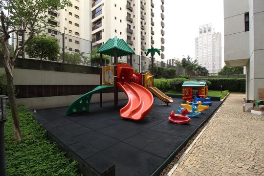 Área Comum - Playground de apartamento à venda com 3 quartos, 162m² em Indianópolis, São Paulo