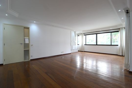 Sala de apartamento à venda com 3 quartos, 162m² em Indianópolis, São Paulo