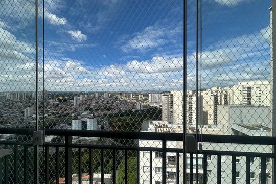 Varanda da Sala de apartamento à venda com 2 quartos, 68m² em Jardim Tupanci, Barueri