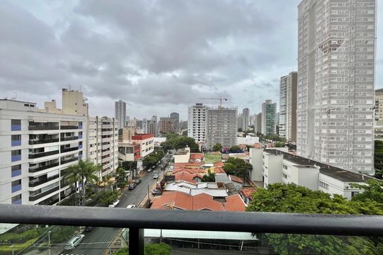 Vista da Sacada de apartamento para alugar com 1 quarto, 38m² em Cambuí, Campinas
