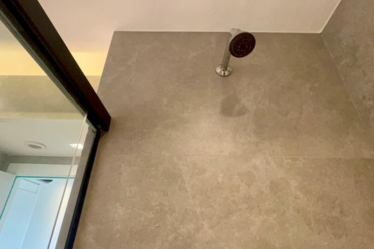Banheiro da Suíte de apartamento à venda com 1 quarto, 50m² em Jardim Vera Cruz, São Paulo