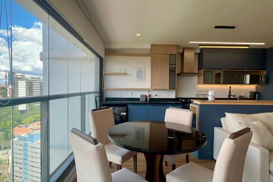 Varanda de apartamento à venda com 1 quarto, 50m² em Jardim Vera Cruz, São Paulo
