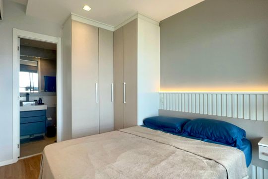 Suite de apartamento à venda com 1 quarto, 50m² em Jardim Vera Cruz, São Paulo