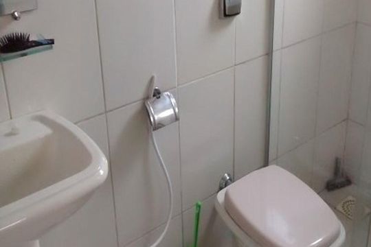 Banheiro  de apartamento à venda com 3 quartos, 85m² em Cidade Nova, Belo Horizonte
