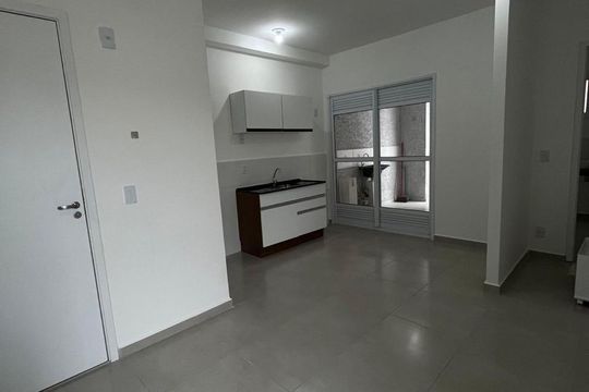 Cozinha de apartamento para alugar com 2 quartos, 52m² em Jardim Bom Sucesso, Indaiatuba
