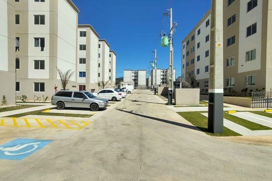 Fachada de apartamento para alugar com 2 quartos, 42m² em Passo das Pedras, Porto Alegre