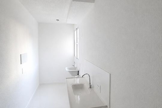Cozinha de apartamento para alugar com 2 quartos, 42m² em Passo das Pedras, Porto Alegre
