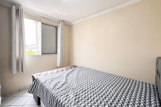 Quarto 1 de apartamento à venda com 2 quartos, 44m² em Parque Espacial, São Bernardo do Campo
