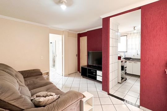 Sala de apartamento à venda com 2 quartos, 44m² em Parque Espacial, São Bernardo do Campo