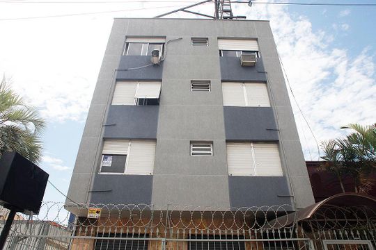 Fachada de apartamento à venda com 2 quartos, 57m² em Praia de Belas, Porto Alegre