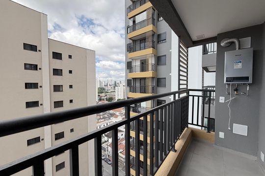 Varanda de apartamento à venda com 2 quartos, 39m² em Belenzinho, São Paulo