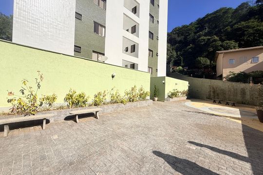 Área comum de apartamento para alugar com 2 quartos, 60m² em Minas Brasil, Belo Horizonte
