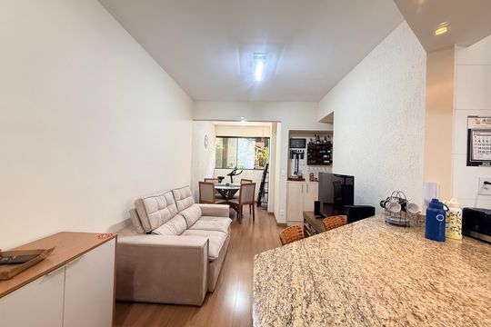 Sala de apartamento para alugar com 2 quartos, 60m² em Minas Brasil, Belo Horizonte