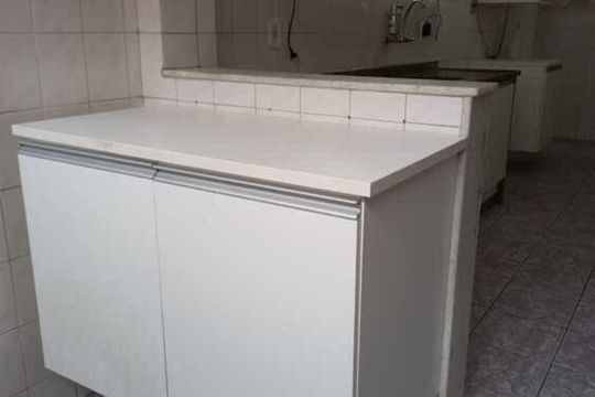 Cozinha de apartamento à venda com 3 quartos, 66m² em Engenho Novo, Rio de Janeiro