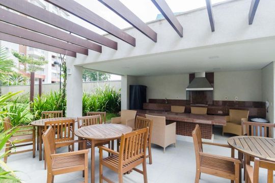 Área comum - Churrasqueira de apartamento à venda com 3 quartos, 127m² em Jardim Chácara Inglesa, São Bernardo do Campo
